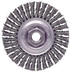 Weiler 13128 Roughneck Stringer Bead Wheel 20000 RPM 4 in