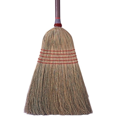 Weiler 44009 Light Industrial Broom, 15 in Trim L, Corn Fill