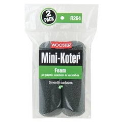 Wooster 00R2640040 Foam Mini-Koter Mini Roller Covers Power (4 in) Replacement MPN