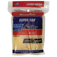 Wooster 0RR3010044 Super/Fab Jumbo-Koter Mini Roller Covers 2 Pack 4-1/2 in