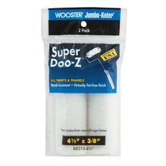 Wooster 0RR3130044 Super Doo-Z Jumbo-Koter Mini Roller Covers 2 Pack 4-1/2 in 3/8 in Nap Length