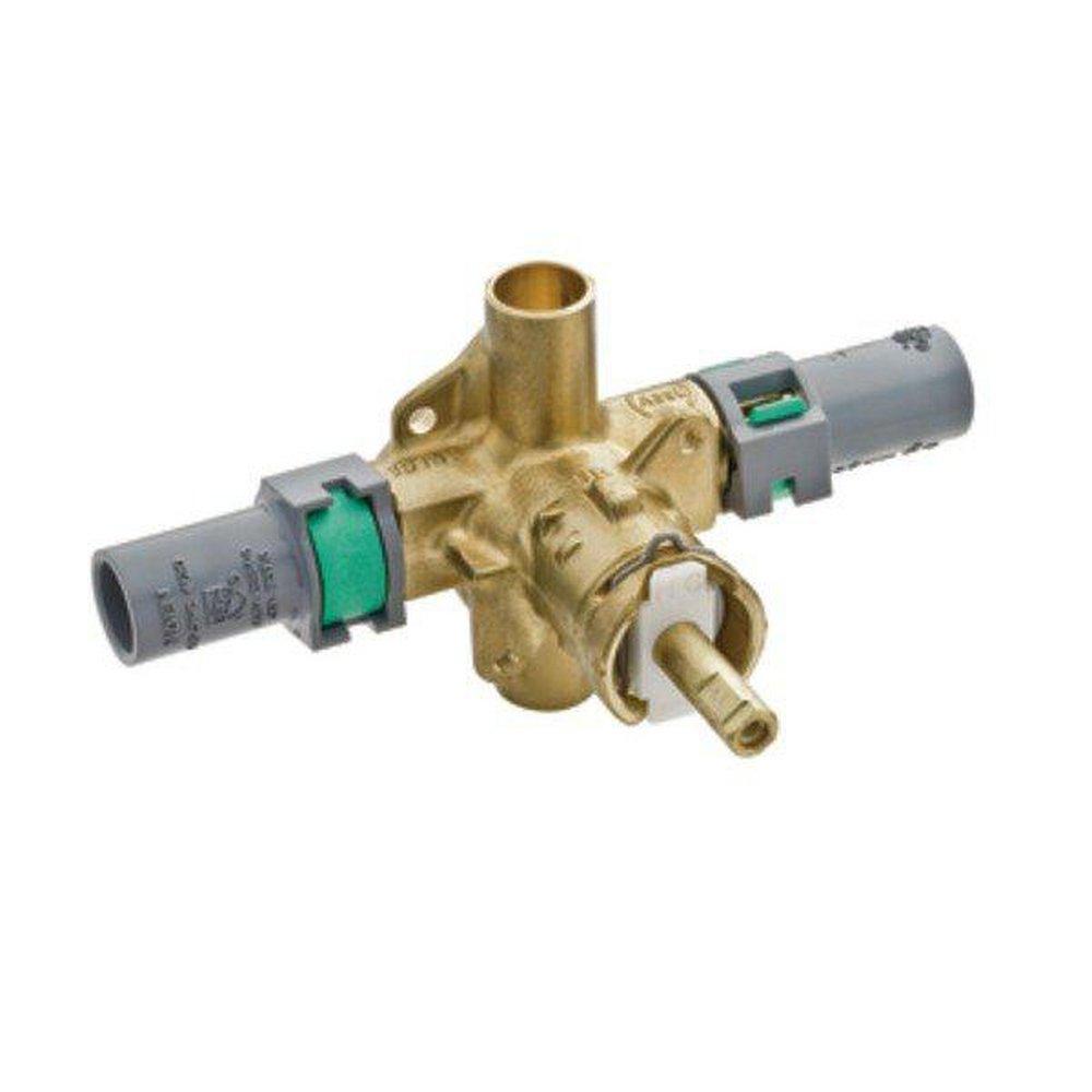 Moen 62340 M-Pact Posi-Temp 1/2 in. CPVC Connection Pressure Balancing Valve with Stops