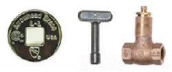 ARROWHEAD BRASS Arrowhead 259 Angled Log Lighter Valve Kit