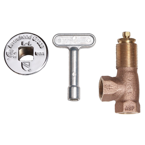 ARROWHEAD BRASS Arrowhead 259 Angled Log Lighter Valve Kit