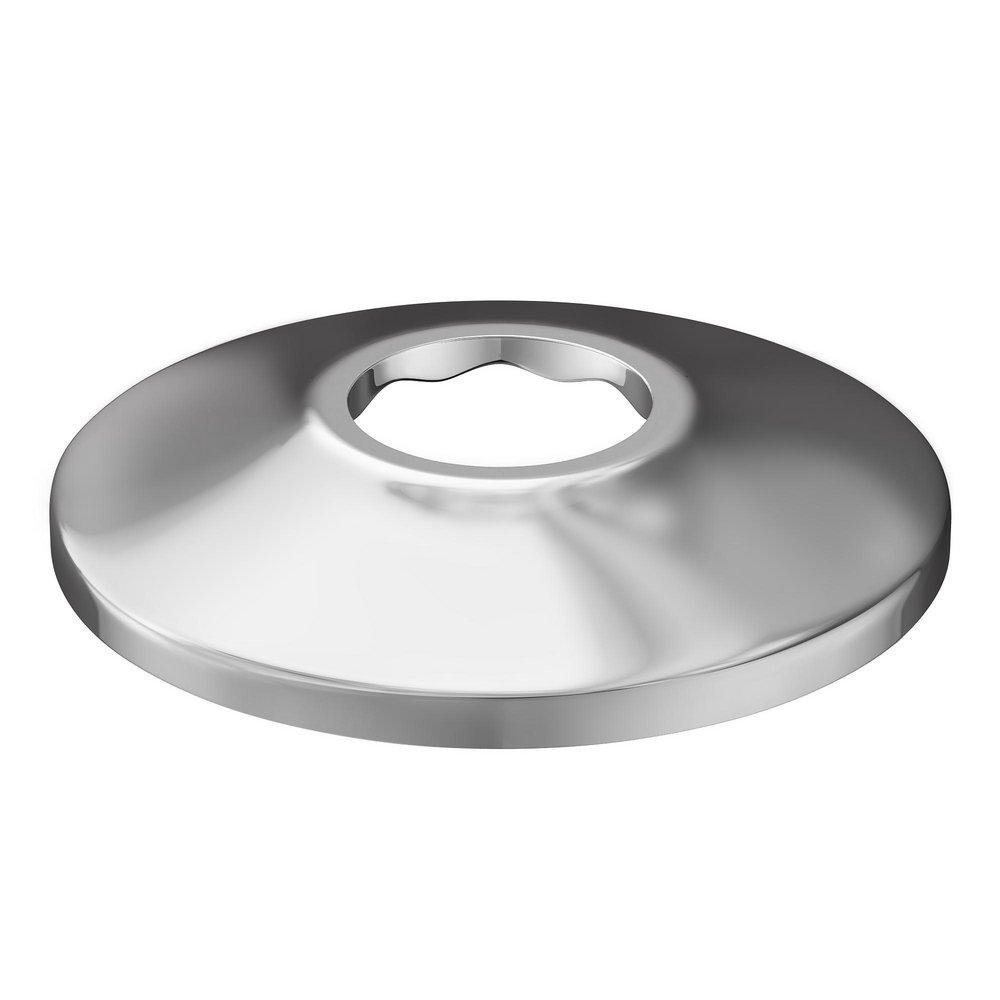 Jones Stephens E02050 Sure Grip 1/2 in. Steel Escutcheon in Chrome Plated