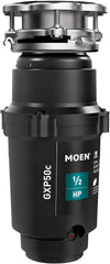 Moen GXP50C Prep Series PRO 1/2 HP Continuous Feed Compact Garbage Disposal with Power Cord