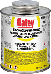 Oatey 31912 CPVC Flowguard 1-Step Yellow Cement 16 oz Replacement MPN