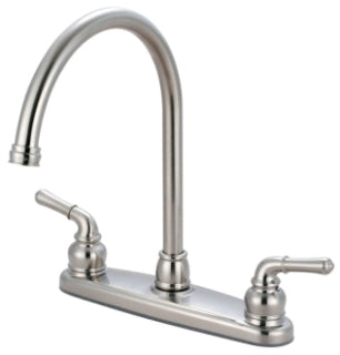 Pioneer K-5340-BN Two Handle Kitchen Faucet - Brushed Nickel