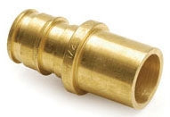 Uponor LF4505050 ProPEX 1/2 in. Brass PEX Expansion x Male Sweat Adapter