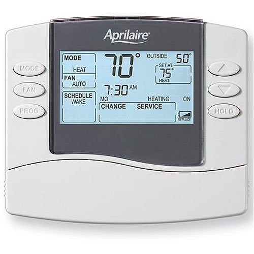 Aprilaire 8466 Programmable Multi-Stage Thermostat, 5/2 or 5/1/1 Day