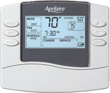 Research Products/Aprilaire 8476 Universal Programmable Thermostat w/ Event-Based Air Cleaning (5/2 or 5/1/1 Day)