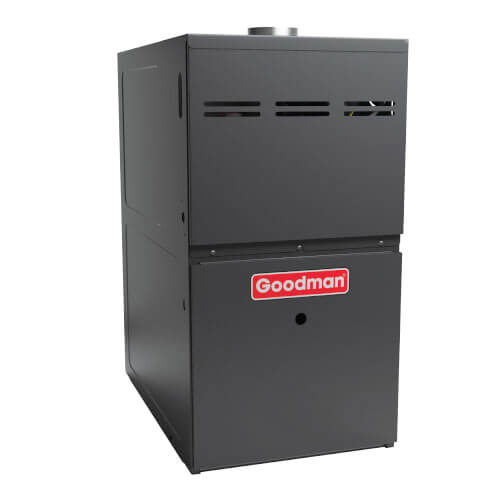 Goodman GM9S800804BX 80% AFUE GM9S80 Low NOx Gas Furnace, Multi-Speed ECM, Single-Stage, Upflow/Horizontal, 80000 BTU