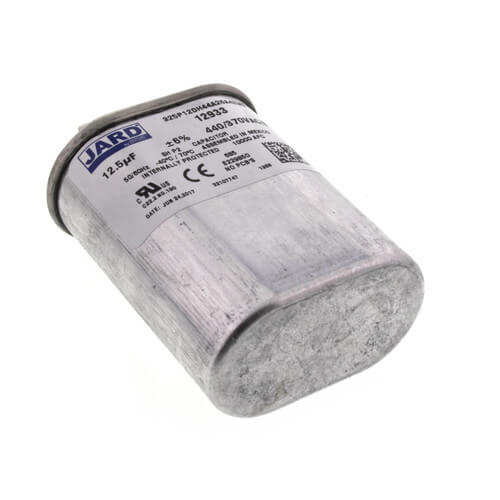 MARS 12933 12.5 MFD Oval Run Capacitor 440V