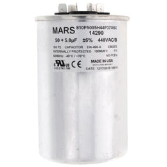 MARS 14290 50/5 MFD Round Run Capacitor 440/370V