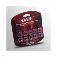 Novent 86681 Locking Refrigerant Cap, 1/4 in Thread, Pink, Import