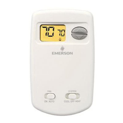 White-Rodgers 1E78-144 70 Series Thermostat Non-Programmable Thermostat 45 to 90 deg F Control