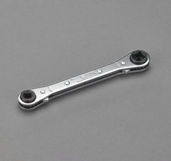 Yellow Jacket 60613 Standard Reversible Ratchet Wrench 1/4 in. and 3/16 in. by 3/8 in. and 5/16 in.