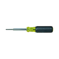 Klein 32559 Multi-Bit Screwdriver / Nut Driver 6-in-1 Extended Reach