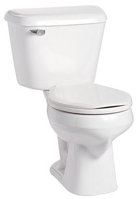 Mansfield Plumbing 131-160-WHITE 1.6 GPF Toilet 10 Rough-In