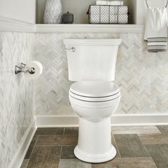 American Standard 205AA.104.020 Heritage Vormax Right Height 1.28 GPF Elongated Toilet