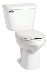 Mansfield Plumbing 137-BISCUIT 14-1/4 W, 12 Rough-In, 1.6 GPF, Biscuit, Vitreous China, Floor Mount, Elongated Front, Toilet Bowl