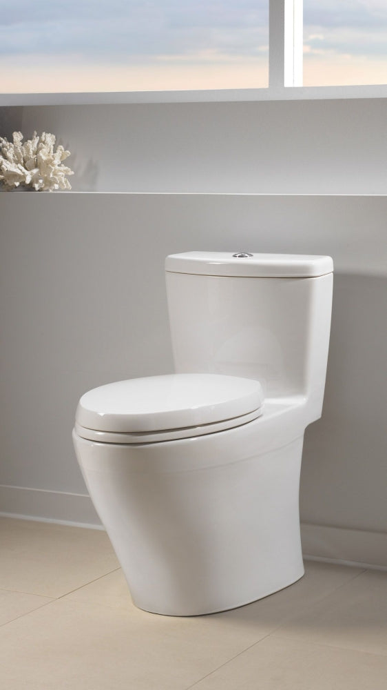 Toto MS654114MF#01 Aquia 1-Piece Toilet 12 Rough-In