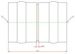 Viega 78072 2 Copper Coupling with Stop