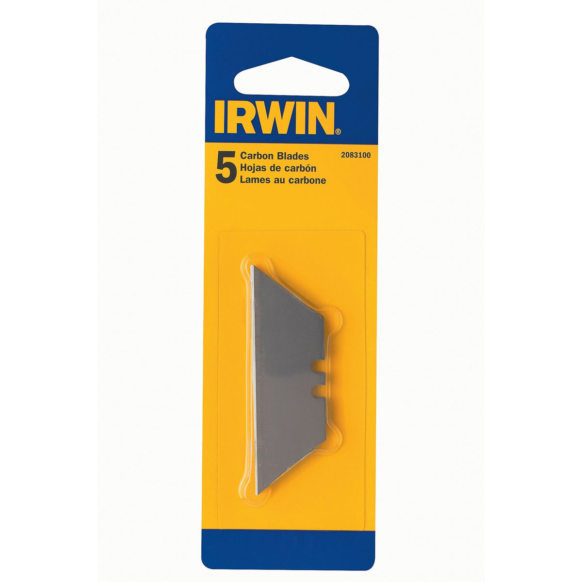 Irwin 2083100 Carbon Standard Utility Blade, 5-Pack