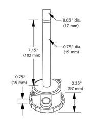 Schneider Electric EHD110-800 RH and Temp Sensor, Duct, 2% Accuracy