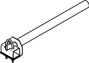 Schneider Electric AM-676 SmartX Damper Actuator Accessory Universal Shaft Extension