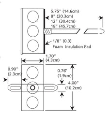 Schneider Electric ETD200-6 temperature sensor power duct