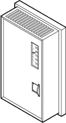 Schneider Electric TK-1101-116 Thermostat Proportional Single Set Point Two Pipe Reverse Acting 13-29C