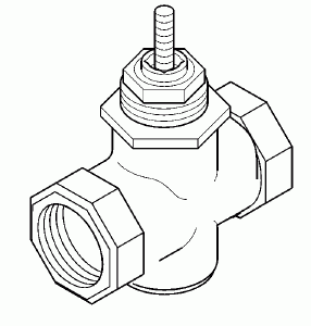 Schneider Electric VBS-9263-0-4-04 Globe Valve 1/2 in