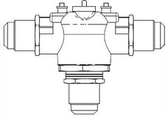 Schneider Electric VM3252 Valve Body 3-Way Mixing 1/2 in Erie PopTop