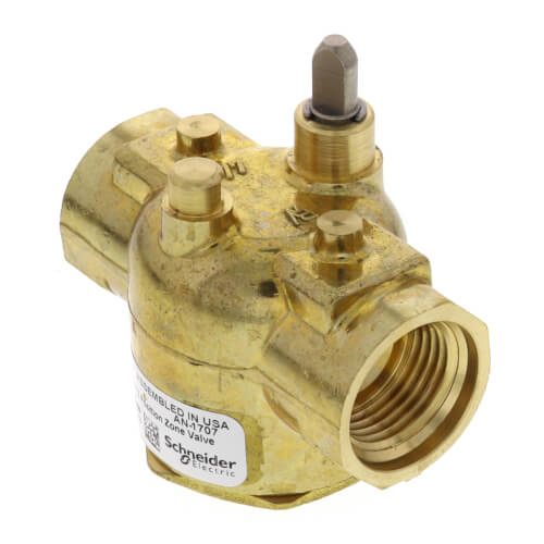 Schneider Electric VT2252 1/2 in 2-Way Zone Valve Body (2.5 Cv)