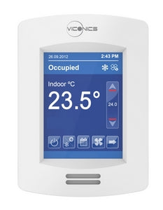 Viconics VT8650U5500BP VT8650 Rooftop Unit, Heat Pump & IAQ Room Controller w/ RH & PIR Motion Sensors & ZigBee Pro On-Board