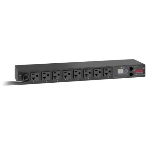 APC AP7901B Switched Rack PDU, 20A, 100/120V, NEMA 5-20 Outlets, 1U RMS