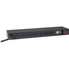 APC AP7801B Rack PDU, Metered, 1U, 20A, 120V, (8) 5-20