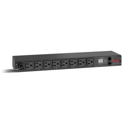 APC AP7900B Rack PDU, Switched, 1U RMS, 15A, 100/120V, NEMA 5-15 Outlets