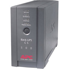 APC BK500BLK Back-UPS CS 500VA Tower UPS