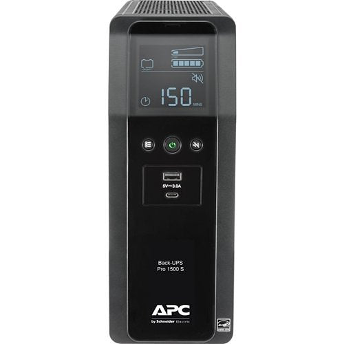 APC BR1500MS2 Back-UPS Pro 1500S 1500VA 120V 10 x NEMA 5-15R