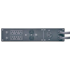 APC SBP3000RM2U service bypass panel 100-120V 30A BBM L5-30P input (2) 5-20R (6) 5-15R output