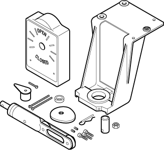 Schneider Electric AV-650 Linkage Kit For Electric Gear Train Actuators (1/2 - 3 Valve Bodies)