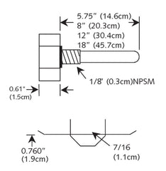 Schneider Electric ETDPK0-NE-4 temperature sensor 4 duct