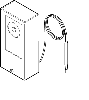 Schneider Electric TC-4111-020 room temperature sensor -40 to 120F 20' Capillary
