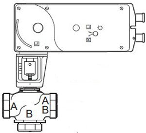 Schneider Electric VA-7313-593-4-10 Valve Actuator Assembly 1-1/2 in