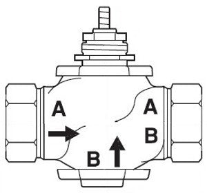 Schneider Electric VB-7263-0-4-52 Globe Valve 2-Way NPT Replacement MPN