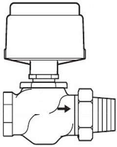 Schneider Electric VK-7211-203-3-09 Valve Actuator Assembly 1-1/4 in Globe Valve