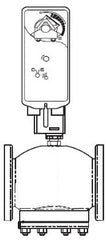 Schneider Electric VF-8213-556-5-15 Globe Valve Assembly