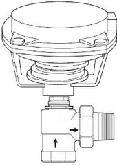 Schneider Electric VK-7211-301-3-06 Globe Valve Assembly